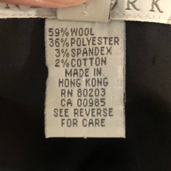 Barneys New York Striped Wool Blend Blazer 4 - Picture 7 of 8